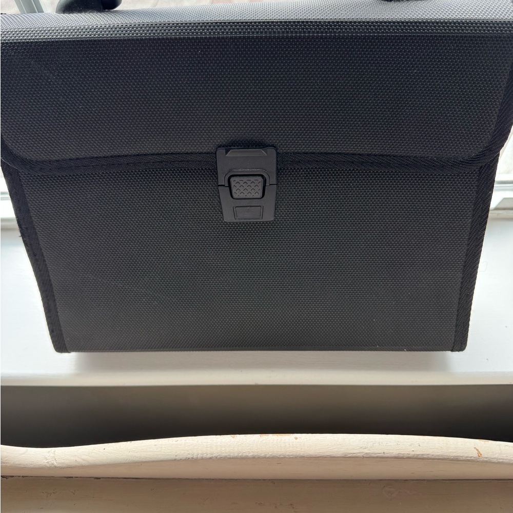Expandable Portable File Storage - Black